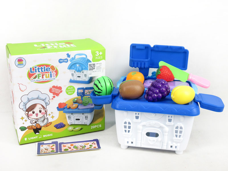 Fruit Cutting Table W/L_S toys
