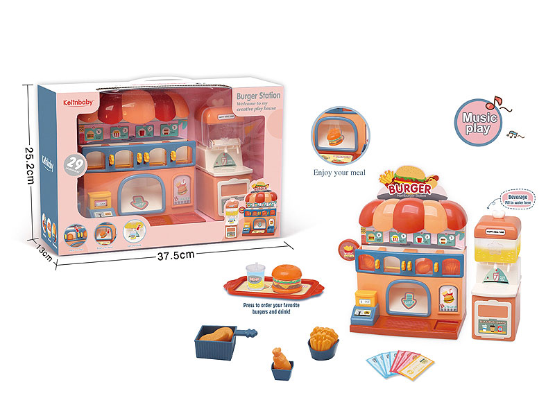 Hamburger Shop W/L_S toys