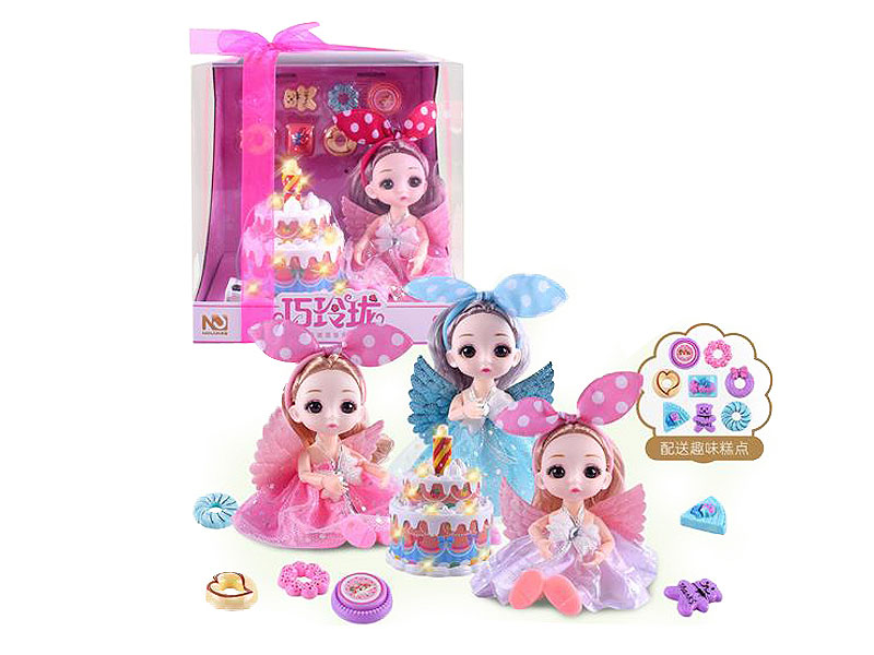 Cake Set W/L toys