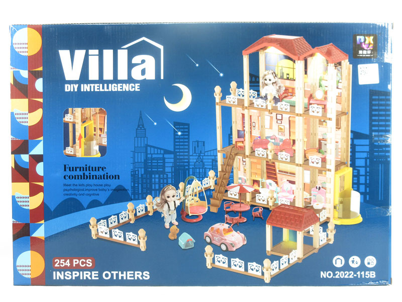 Villa Set W/L toys