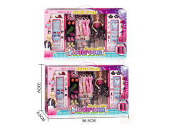 Wardrobe & Solid Body Doll toys