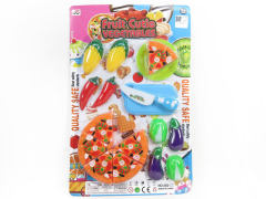 Cut Vegetable Pizza Set toys