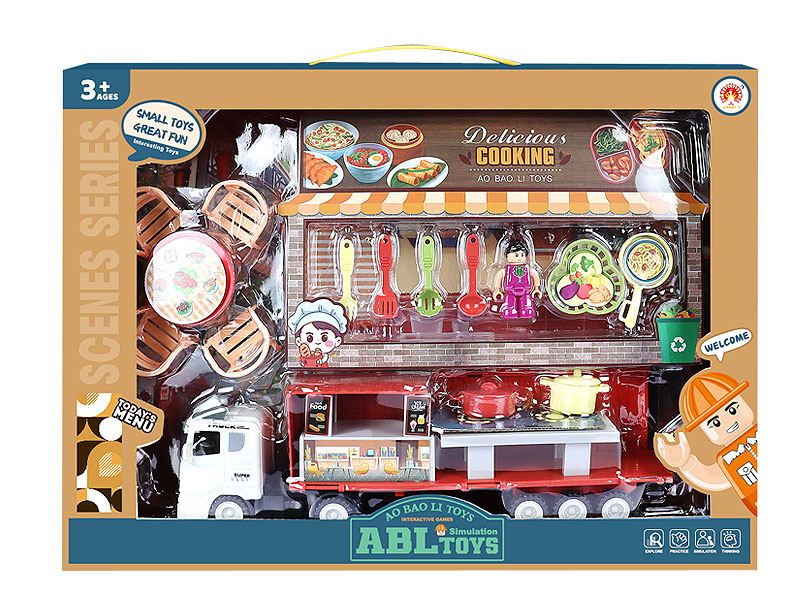 Fruit And Vegetable Food House Set toys