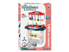 Kitchen Set W/L_S toys