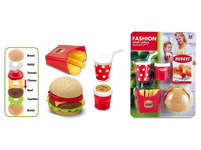 Hamburger Set toys