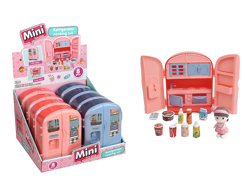 Refrigerator Set(8in1) toys