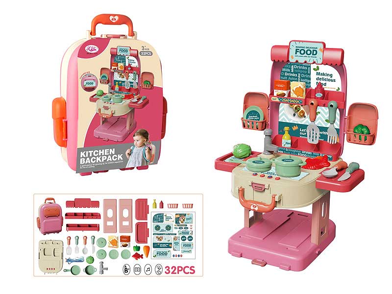 Kitchen Set W/L_M toys