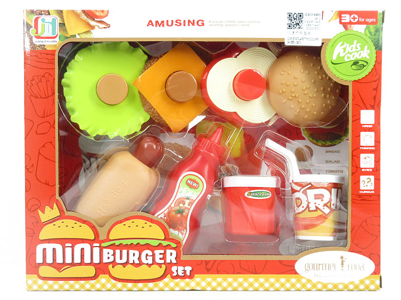 Hamburger & Hot Dogs toys