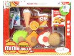 Hamburger Ice Cream Set