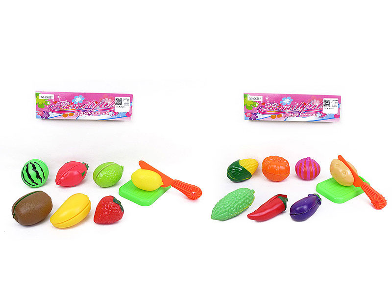 Cut Fruit & Vegetable(2S) toys