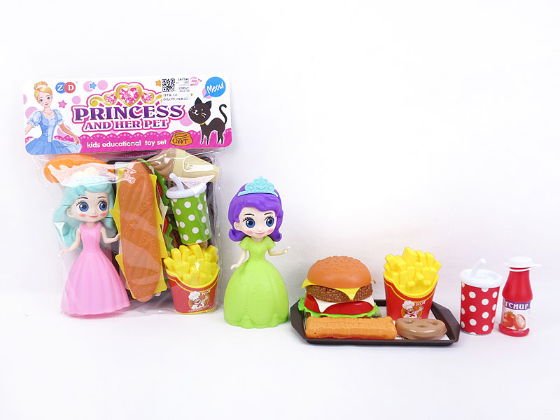 Hamburger & Princess(2S) toys