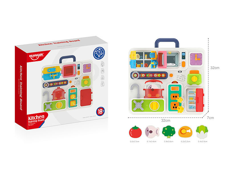 Kitchen Set W/L_M toys