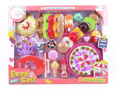 Hamburger Cake Selling Car Set