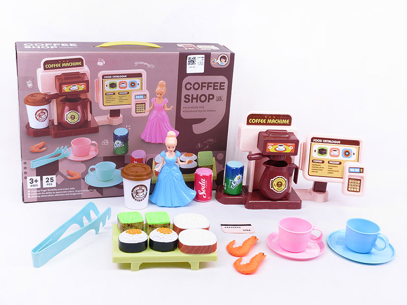Coffee Maker & Rice Ball Snack toys