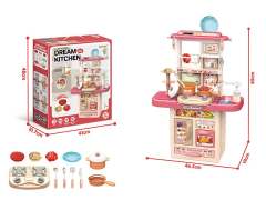 Kitchen Set W/L_S toys