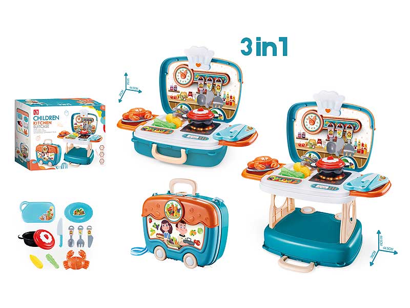 Kitchen Set W/L_S toys