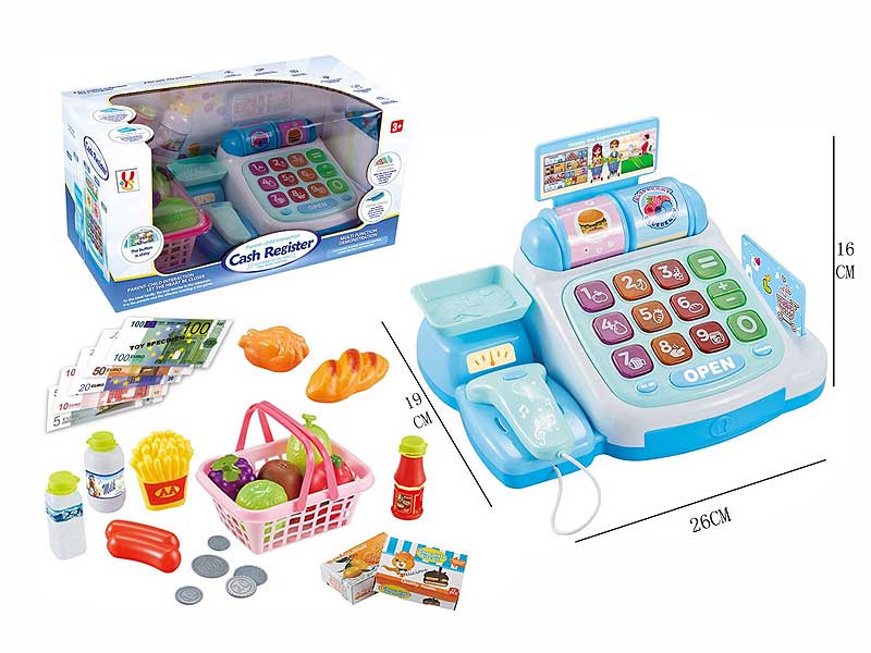 Cash Register Set W/L_M toys