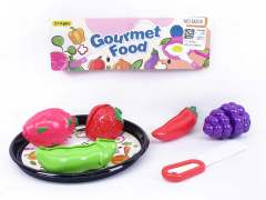 Cut Fruit & Vegetable Set toys