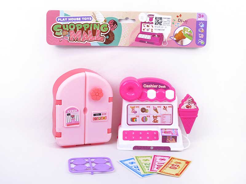 Cash Register Set W/L_M(2C) toys