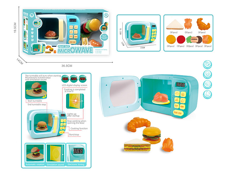 B/O Micro-Wave Oven W L/S toys
