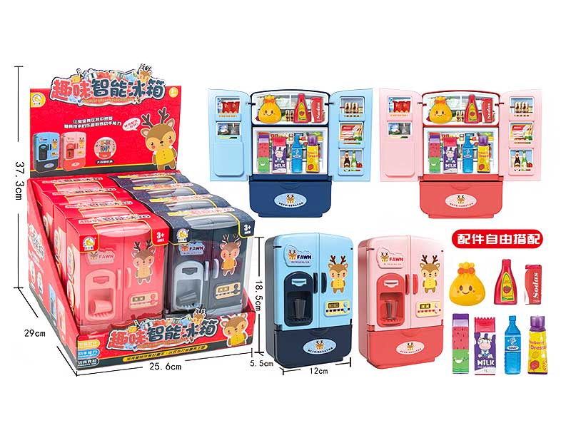 Refrigerator Set(6in1) toys