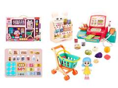 Cash Register Set W/L_S toys