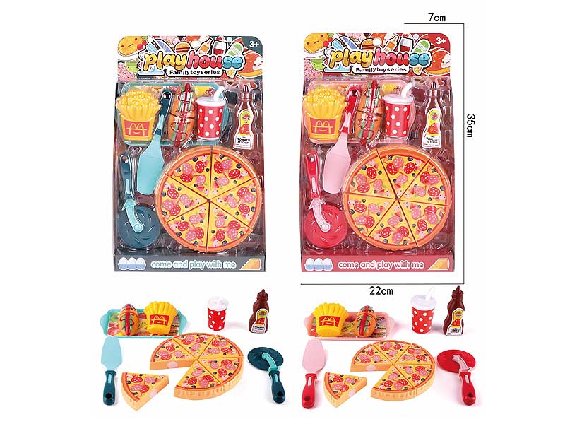 Cutting Pizza Set(2C) toys