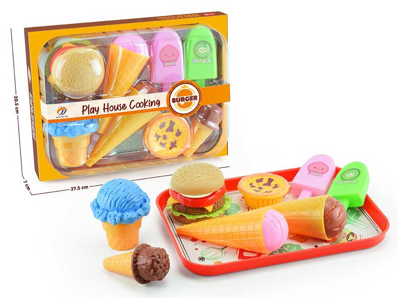 Hamburger Dessert Set toys