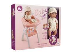 High Chair & 16inch Moppet W/S