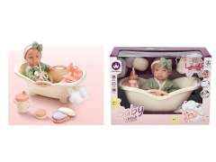 Tub & 9inch Moppet toys