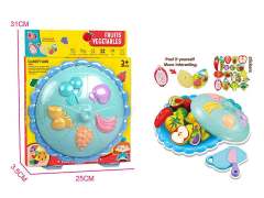 Fruit And Vegetable Plate Set toys