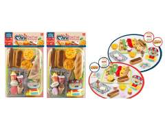 Hamburger Set with Cashier toys