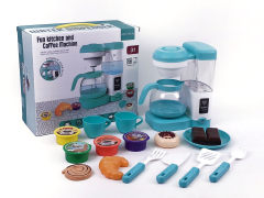 Coffee Maker Set W/L_M toys