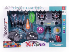 Kitchen Set W/L_S toys