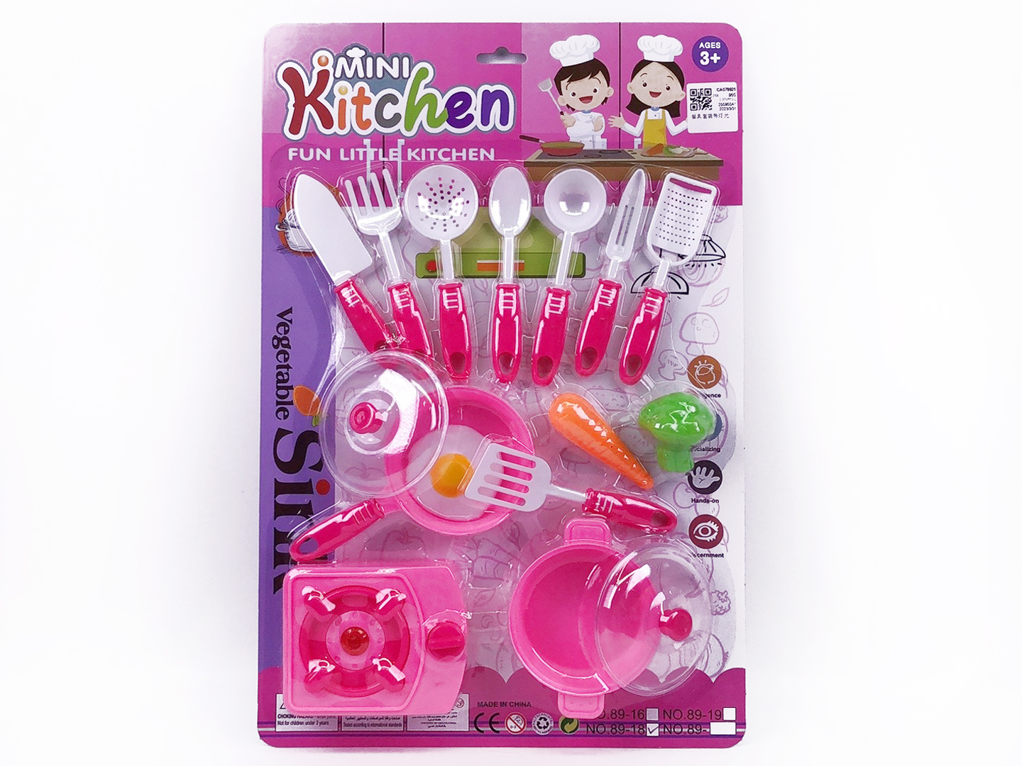 Kitchen Set W/L toys