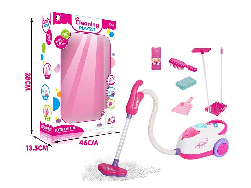 B/O Vacuum Cleaner Set W/L toys