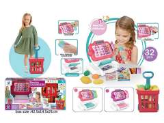 Cash Register Set W/L_S toys