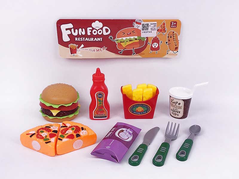 Hamburger Pizza Set toys