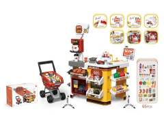 Supermarket Set & Shopping Car toys