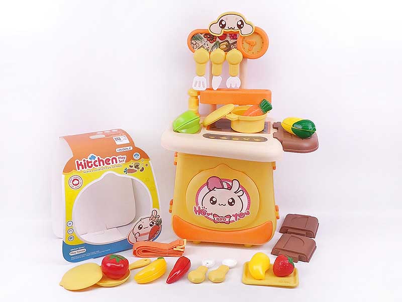 3in1 Cutting Fruit & Vegetables Set toys