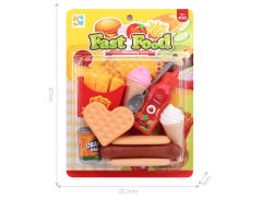 Hot Dog French Fries Waffle Set toys