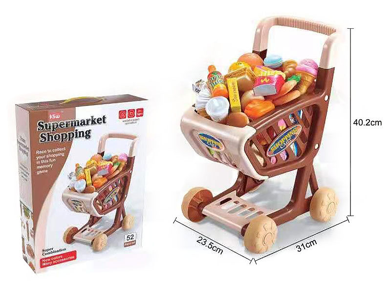Shopping Cart & Western Food toys