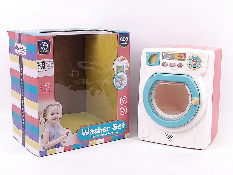 Electric Washing Machine W/L_S toys