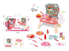 Kitchen Set W/L_S toys