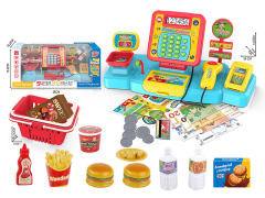 Cash Register Hamburger Set toys