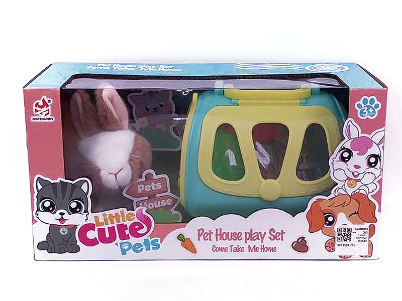 Pet Rabbit Set(2C) toys