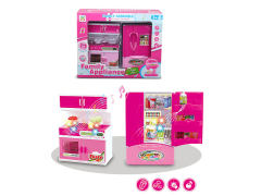 Kitchenware Refrigerator Set W/L_M toys