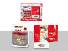 Oven & Refrigerator W/L_M toys