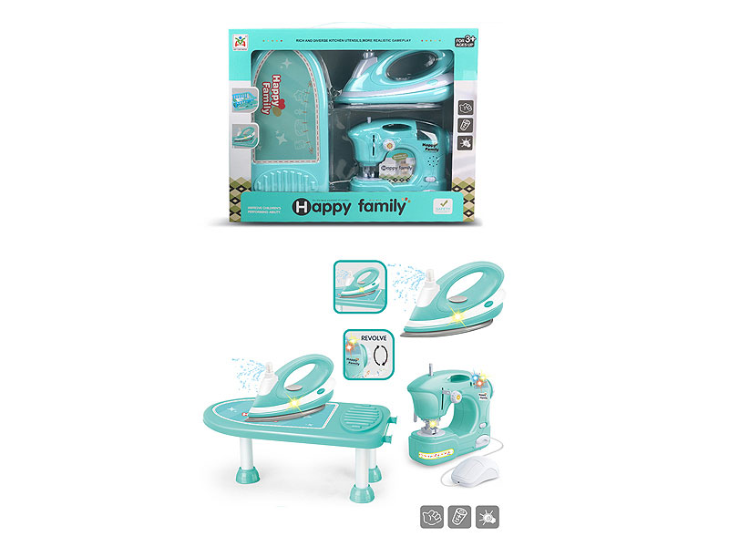 B/O Sewing Machine Set W/L_M toys