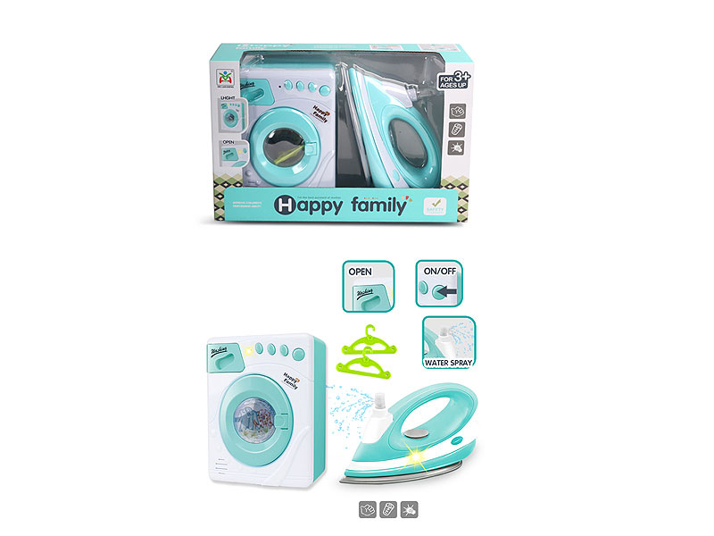 Washer & Electric Iron toys